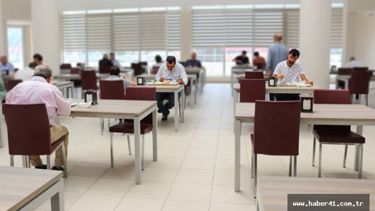 İŞ YERİ YEMEKHANELERİNDE UYULMASI GEREKEN TEDBİRLER