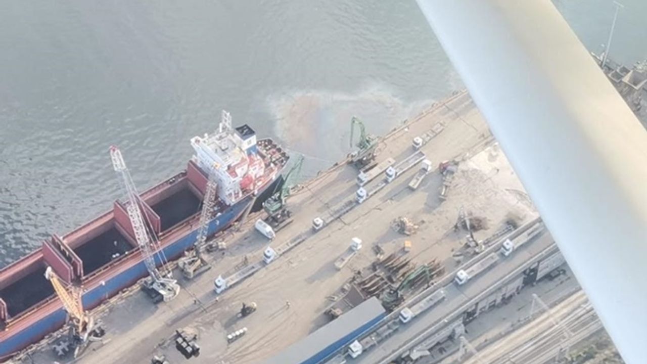 İzmit Körfezi’ni kirleten gemiye 12,5 milyon ceza