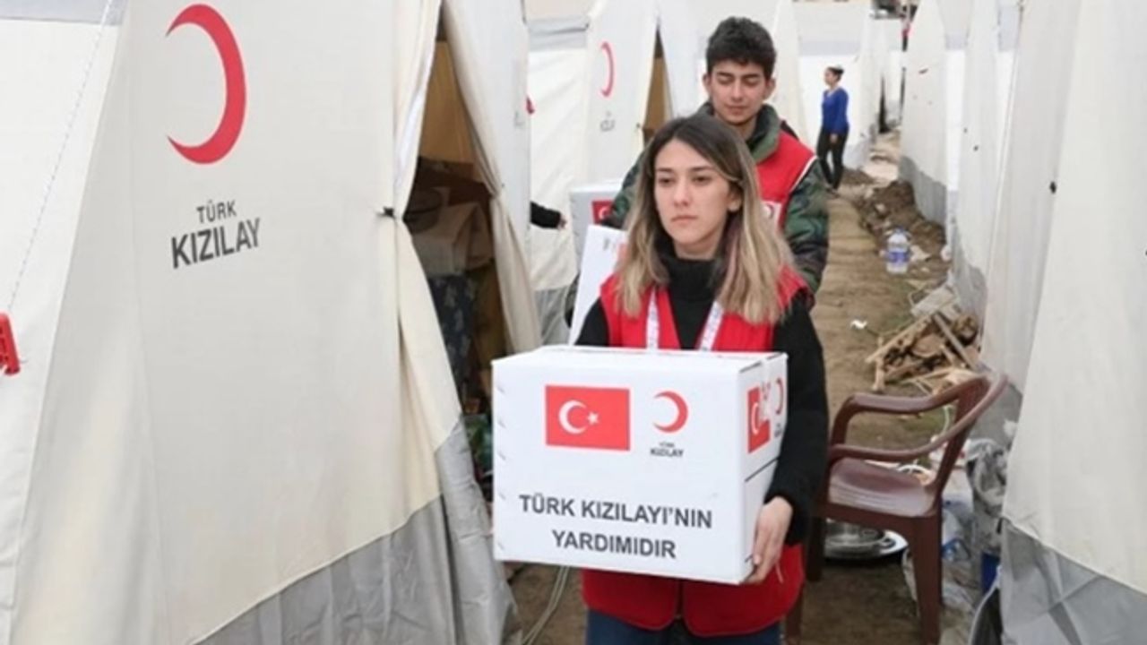 Kızılay hijyen malzemeleri dağıtımlarına ağırlık veriyor