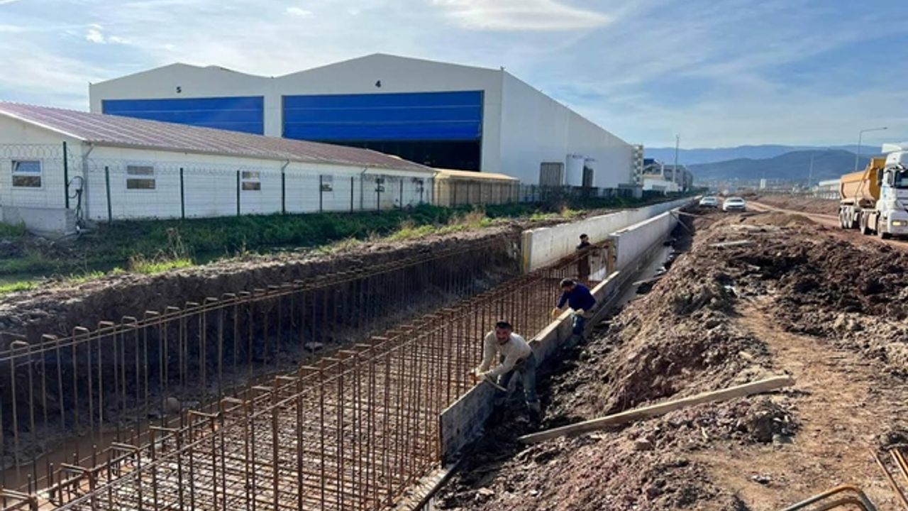 Ford Otosan ile Serbest Bölge arasına yeni yan yol