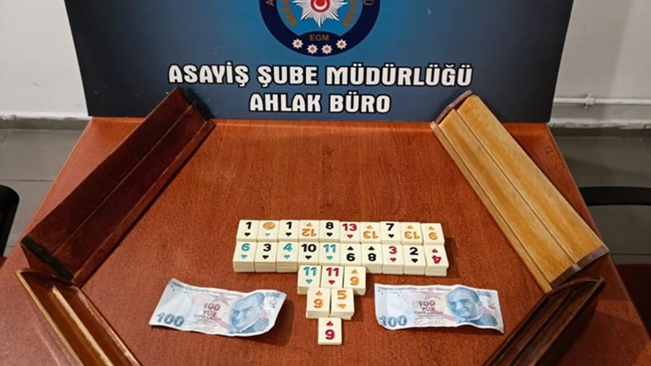 Kumar oynatılan iş yerine baskın yapıldı!
