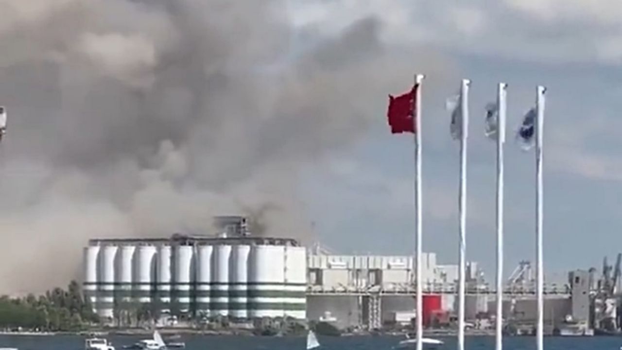 Derince Limanı'nda şiddetli patlama! Çok sayıda yaralı var
