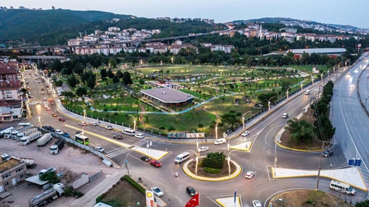 Derince Millet Bahçesi’nde çevre yolları tamam