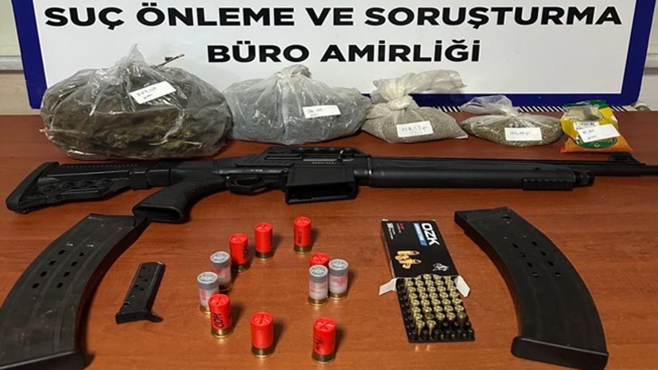 Kartepe'de bir eve uyuşturucu baskını!