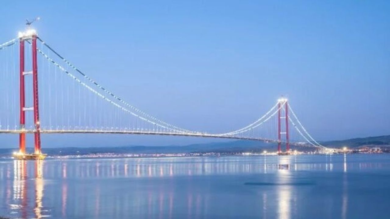 1915 Çanakkale Köprüsü'ne 'Yılın Projesi' ödülü