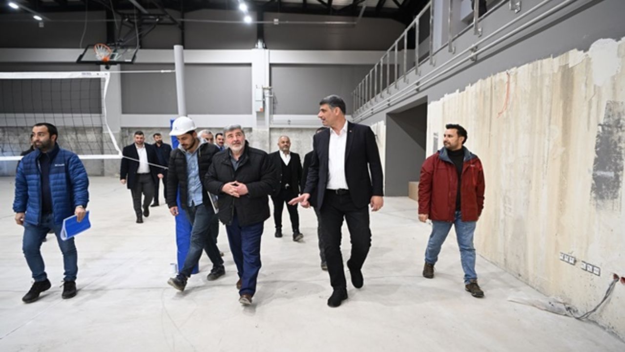 ÇAKIR VE KOCAMAN ÇALIŞMALARI YERİNDE İNCELEDİ