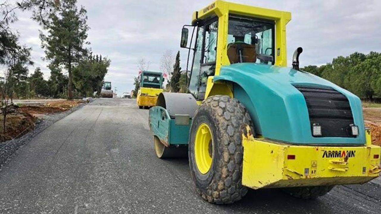 Gebze Millet Bahçesinin çevre yolları yapılıyor