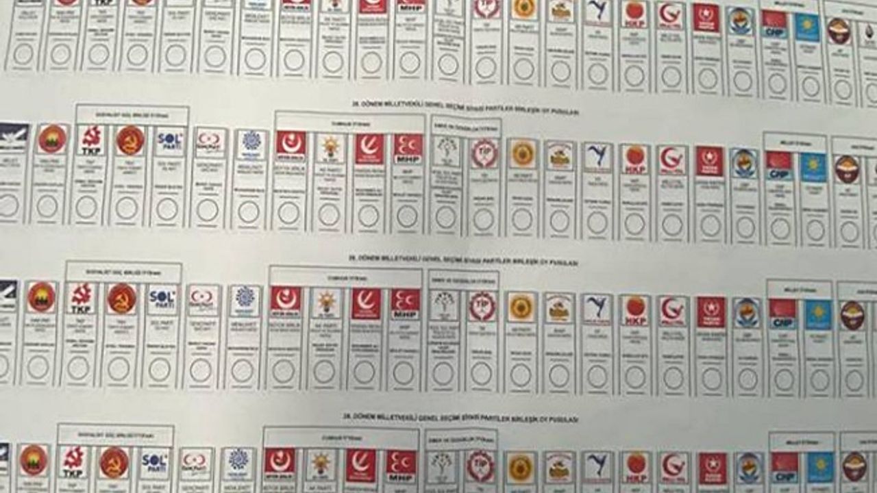 Siyasi partilerin oy pusulasındaki yerleri belli oldu