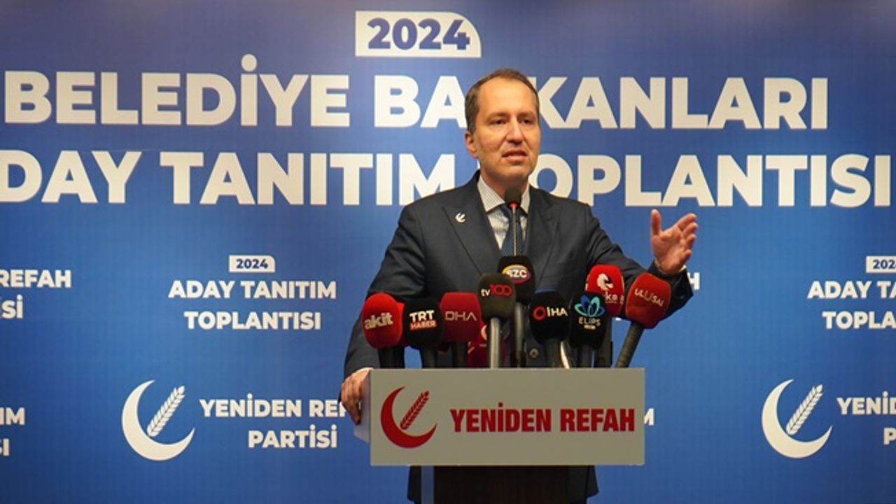 Yeniden Refah Partisi Kocaeli’de kalan ilçelerin Başkan adaylarını tanıttı