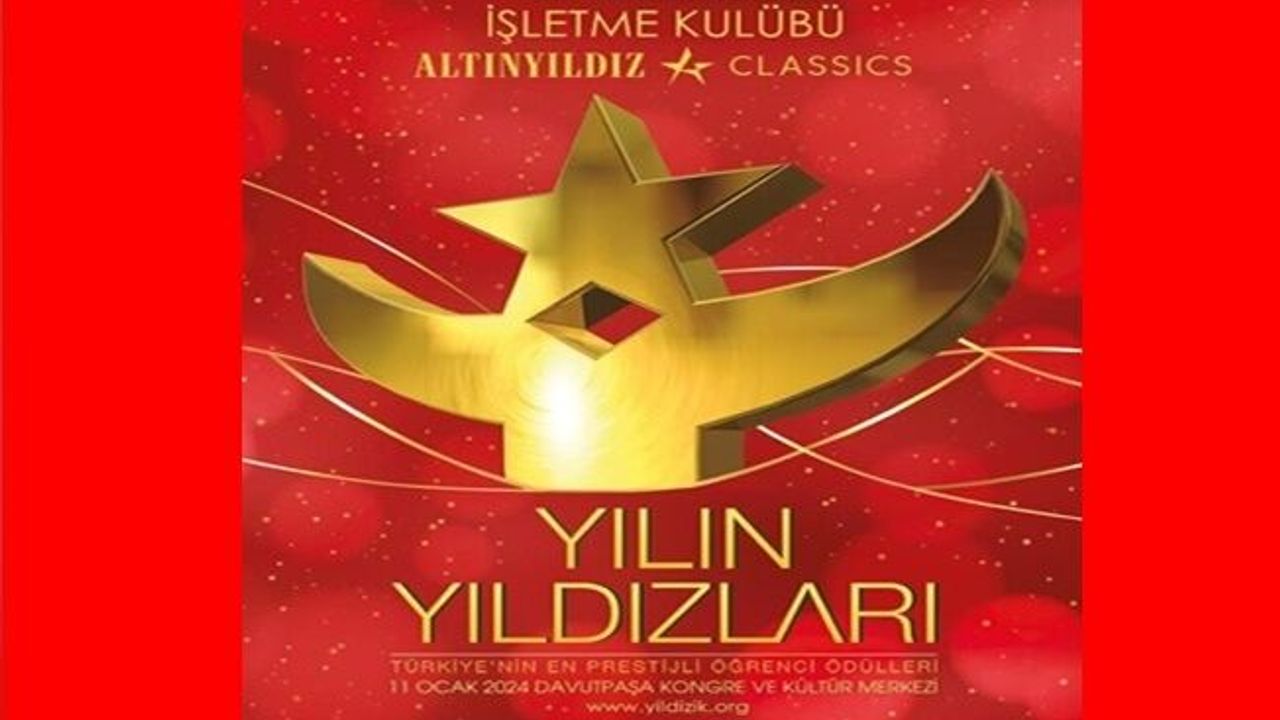 Yıldız Teknik Üniversitesi'nden Yılın Yıldızları Ödül Töreni