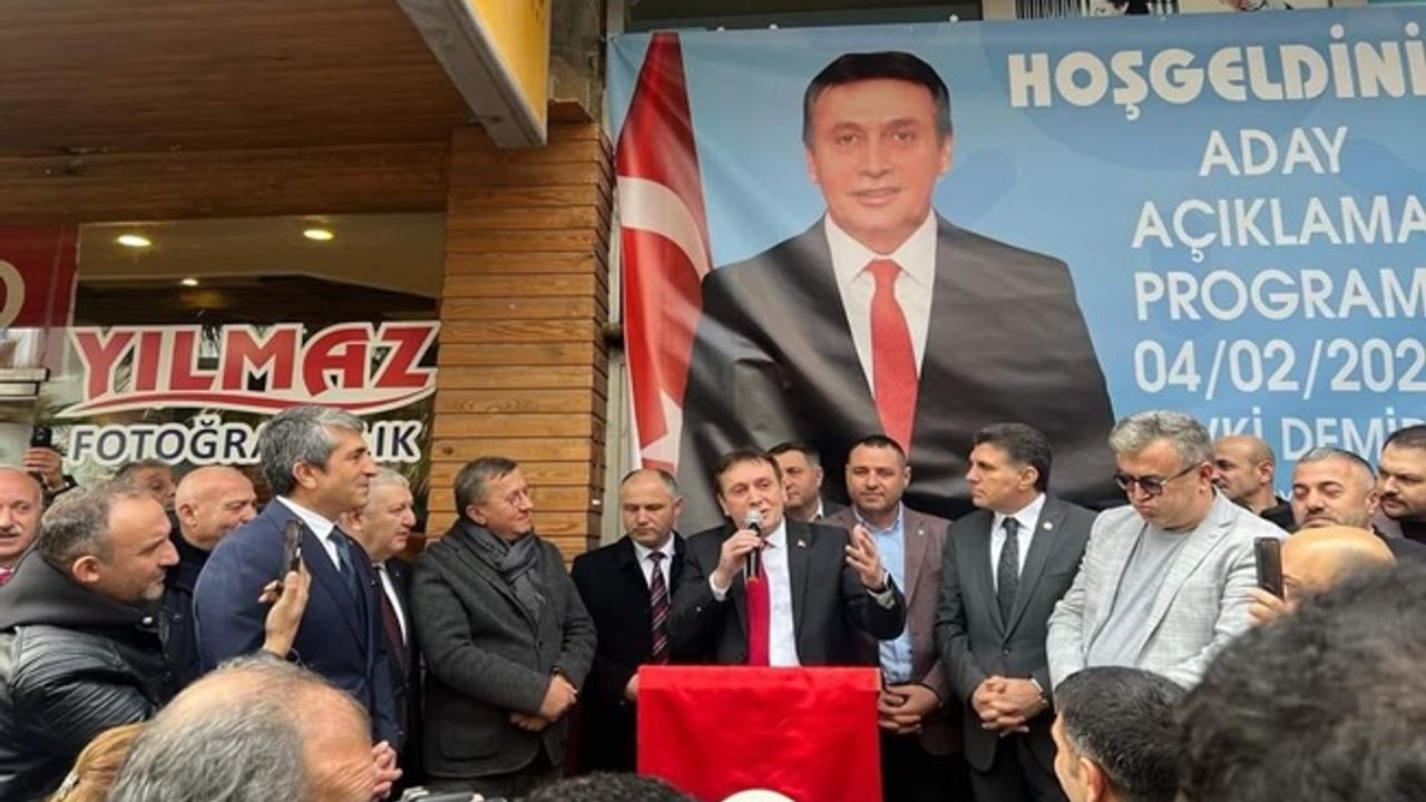 Şevki Demirci İYİ Parti'nin Çayırova belediye başkan adayı oldu