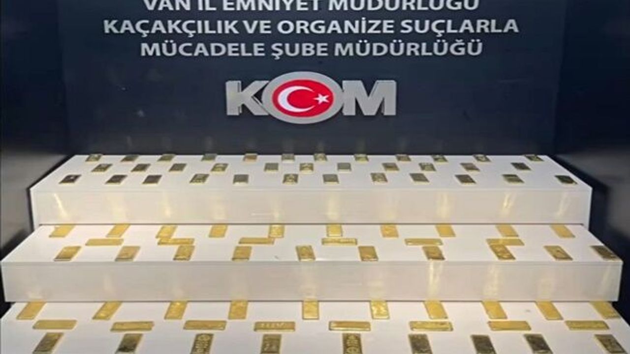 “AYAR-2” operasyonunda 88 Kg Kaçak Külçe Altın ele geçirildi
