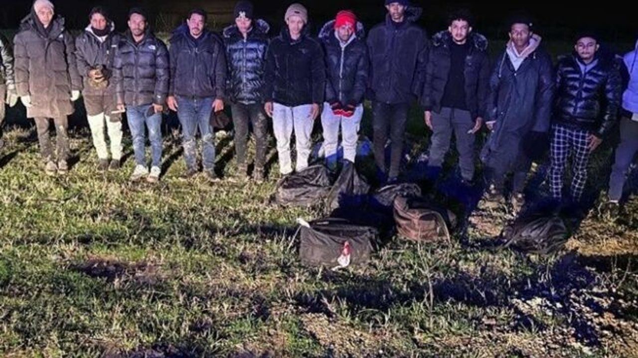 Edirne'de 1 haftada 215 göçmen yakalandı