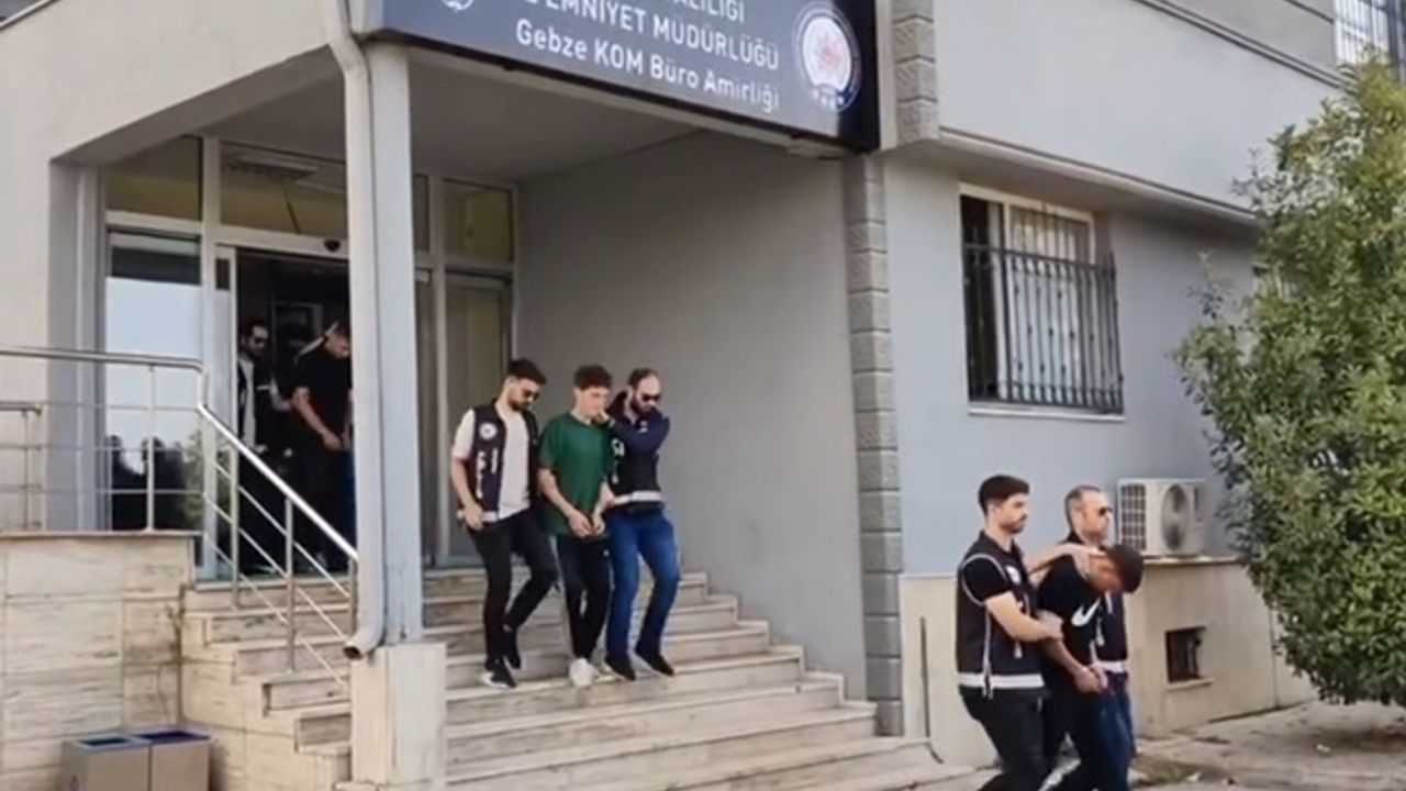 Darıca'da  iş yeri ve araç kurşunlayan 10 kişi tutuklandı