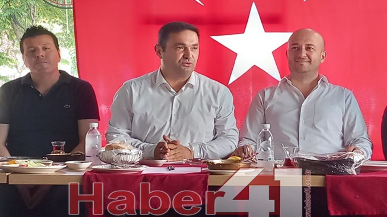 MHP Gebze İlçe Başkanı Ali Yalsız ve Yöneticiler Basınla Bir Araya Geldi