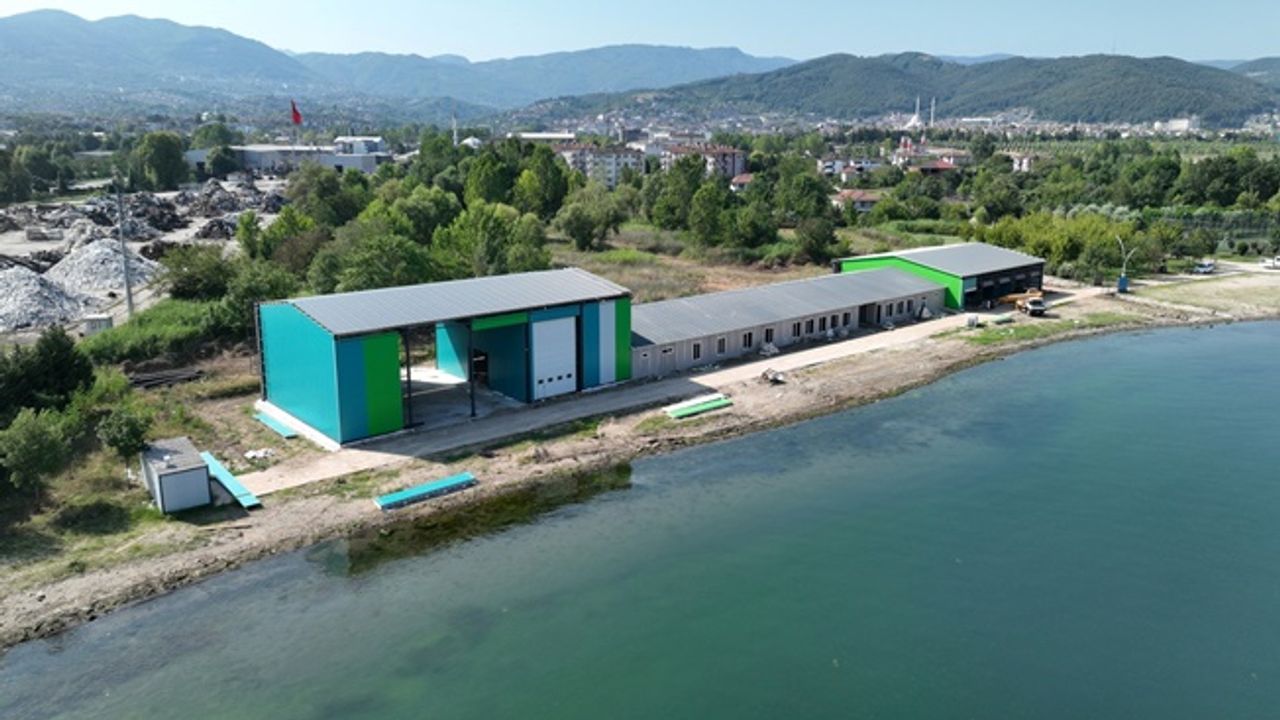 Başiskele Su Sporları Merkezinde ilerleme %70
