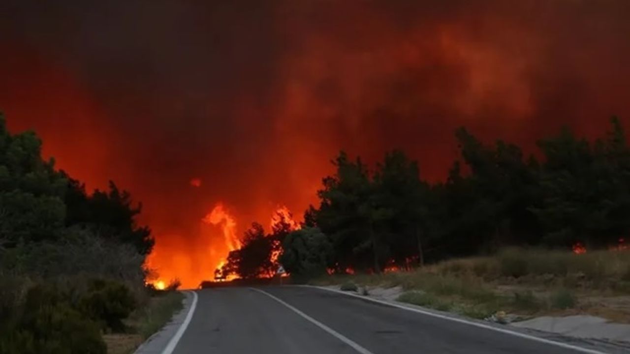 İzmir'de alevler yerleşim yerlerine sıçradı