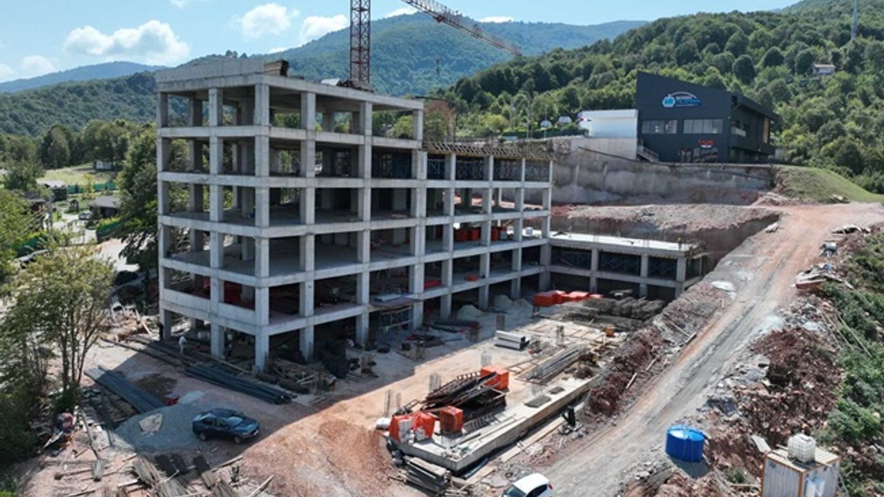 Kartepe Teleferikte katlı otopark yükseliyor
