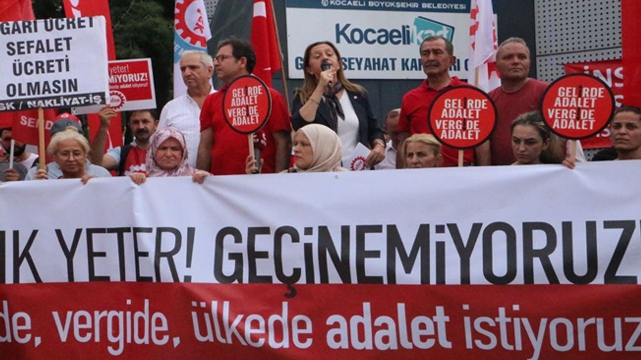 DİSK Genel Başkanı Gebze'den Hükümete seslendi: Kıdem Tazminatı Kırmızı Çizgimizdir!