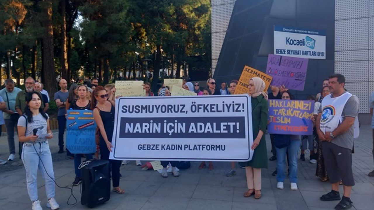 Gebze Kadın Platformu: Narin Güran İçin Adalet İstiyoruz!
