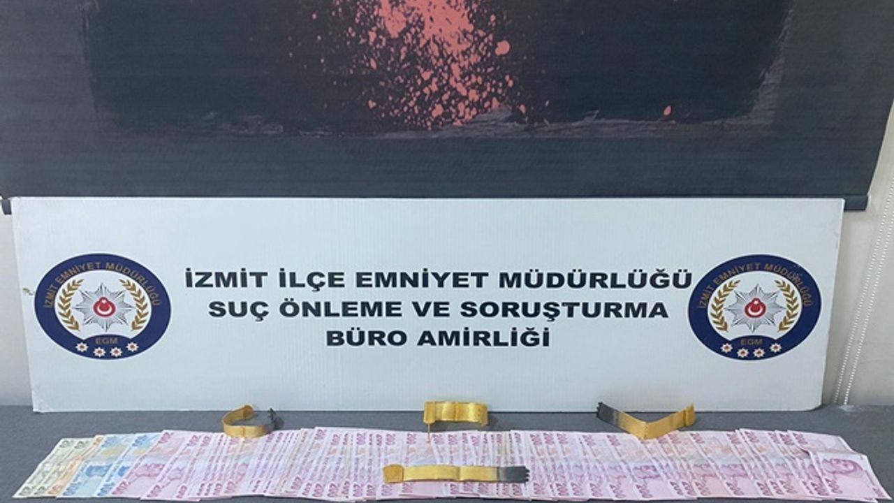 İzmit’te kuyumcuları dolandıran 2 kişi yakalandı!
