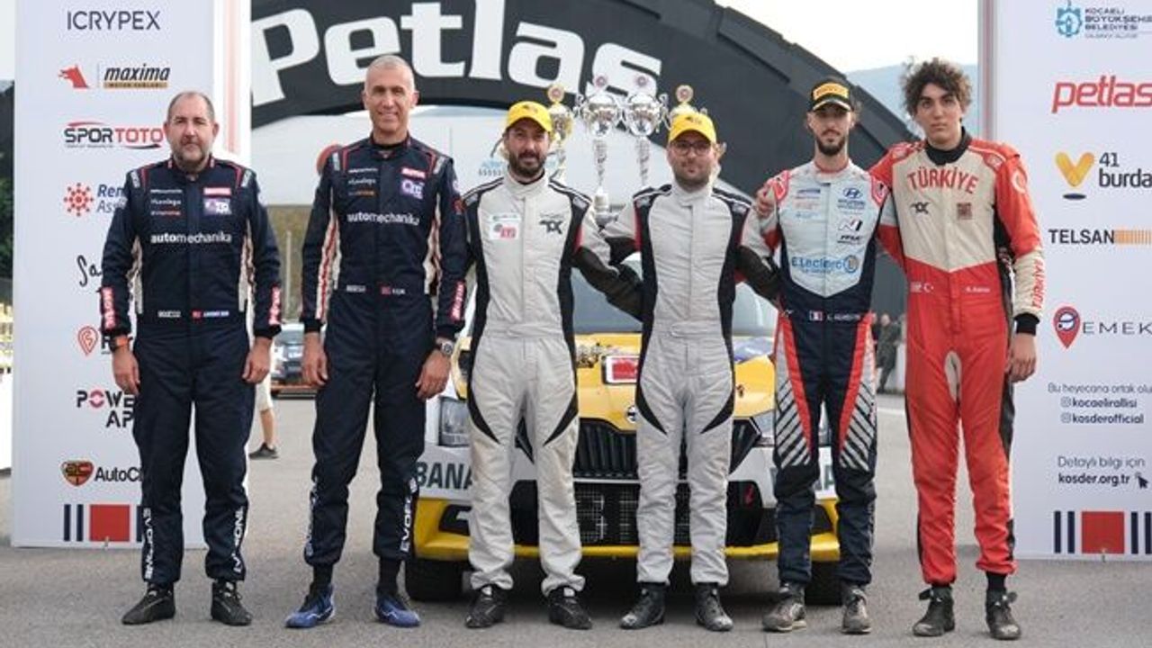 Nefes kesen 41. Kocaeli Rallisi tamamlandı