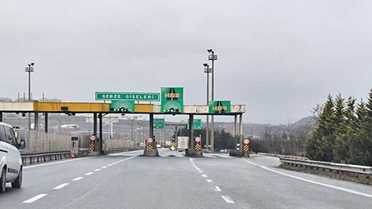 Gebze gişeleri o tarihe kadar kapalı!