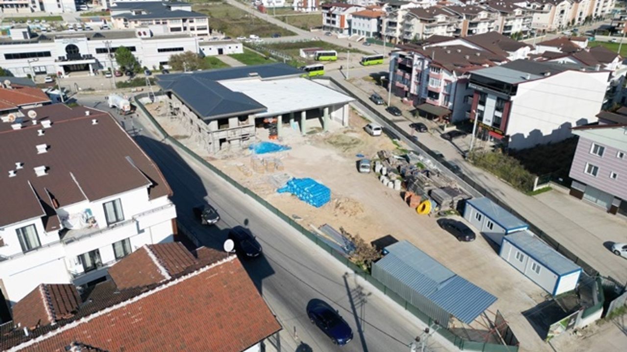 Kartepe İtfaiye müfrezesinde ilerleme yüzde 50