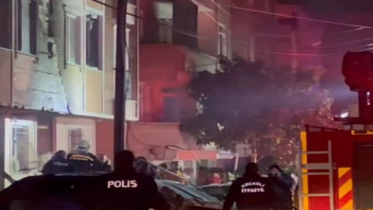 Darıca'da bir binada doğalgaz patladı; Çok sayıda yaralı var!