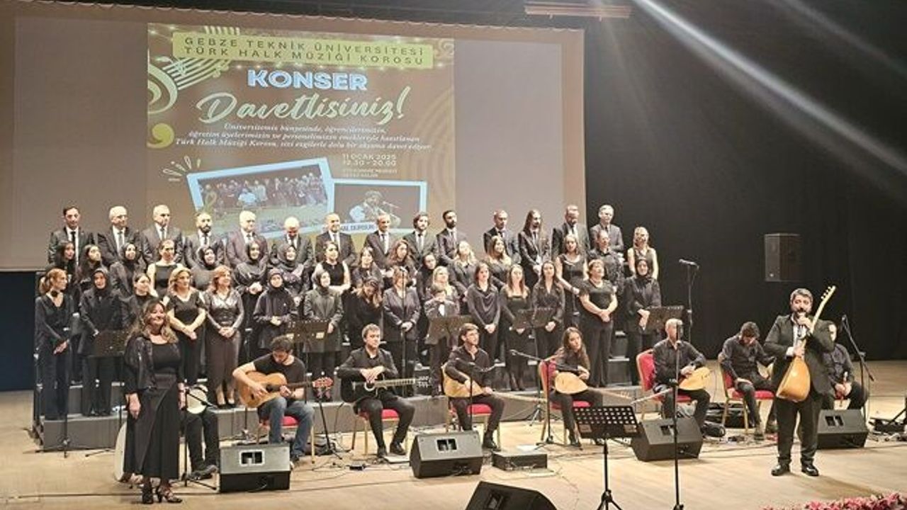 GTÜ Türk Halk Müziği Korosu'ndan Anadolu Ezgileri