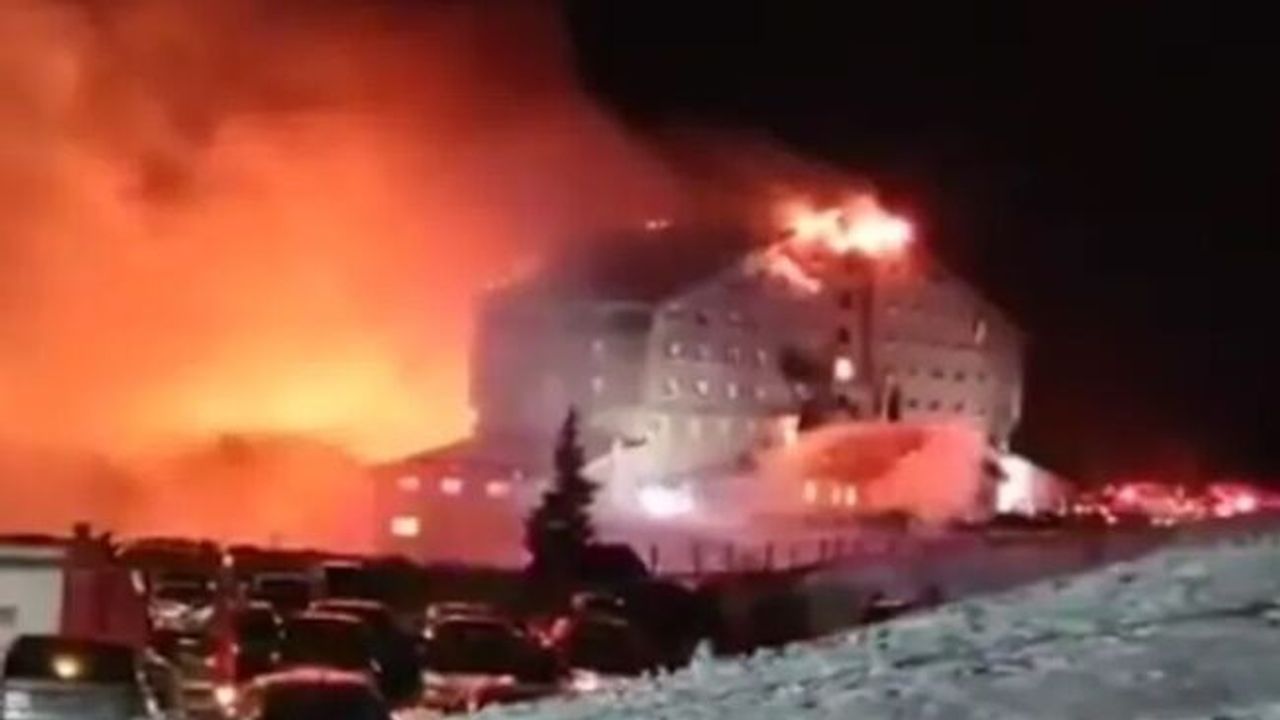 Kartalkaya'da otel yangını: Çok sayıda ölü ve yaralı var!