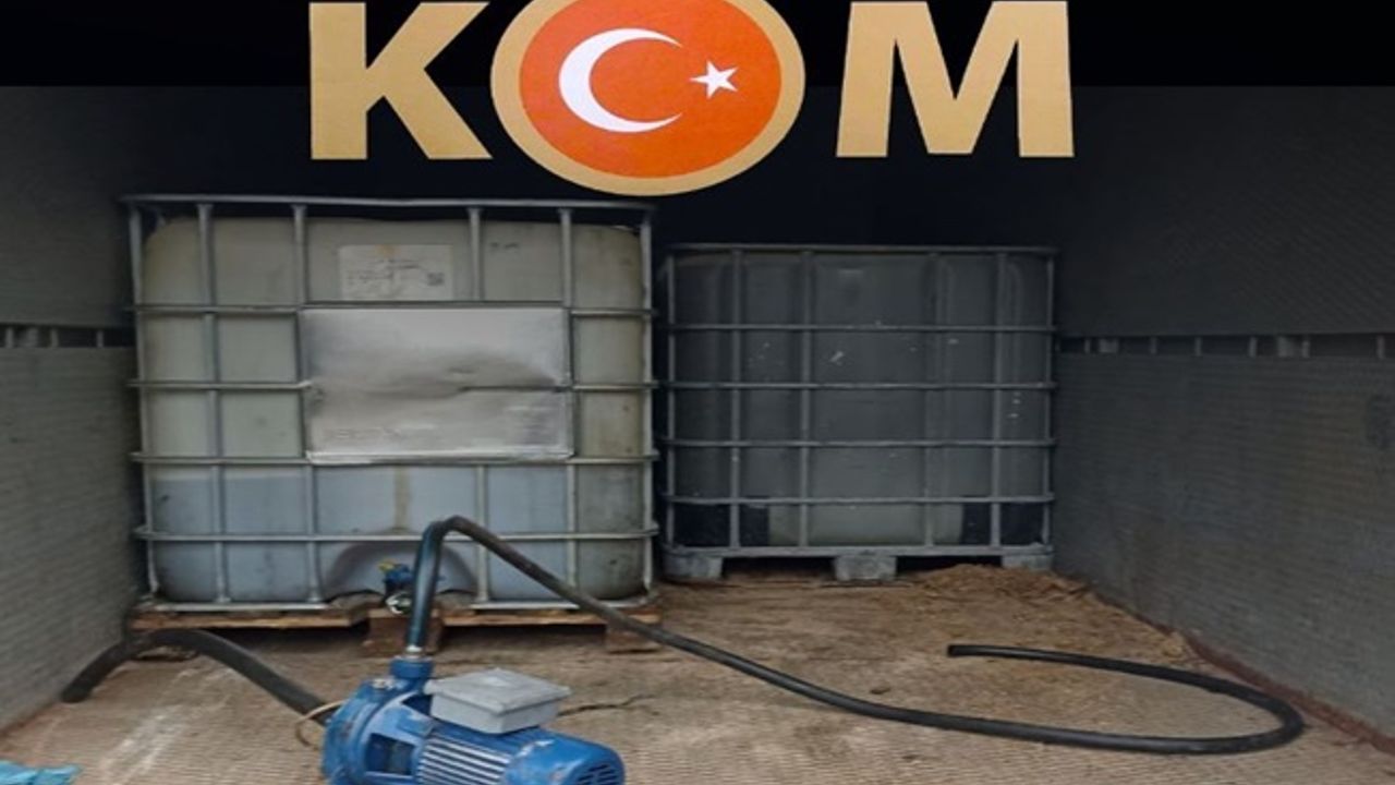 Kocaeli'de 6 bin litre kaçak akaryakıt ele geçirildi
