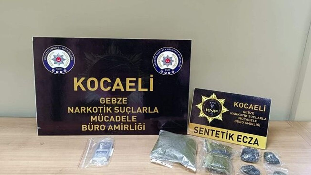 Kocaeli'nin 3 ilçesinde narkotik operasyonu; 5 kişi tutuklandı!