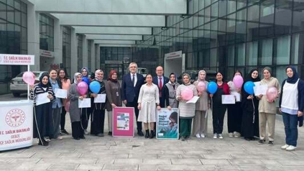 Gebe Eğitim Sınıfı Mezuniyet Töreni Gerçekleşti