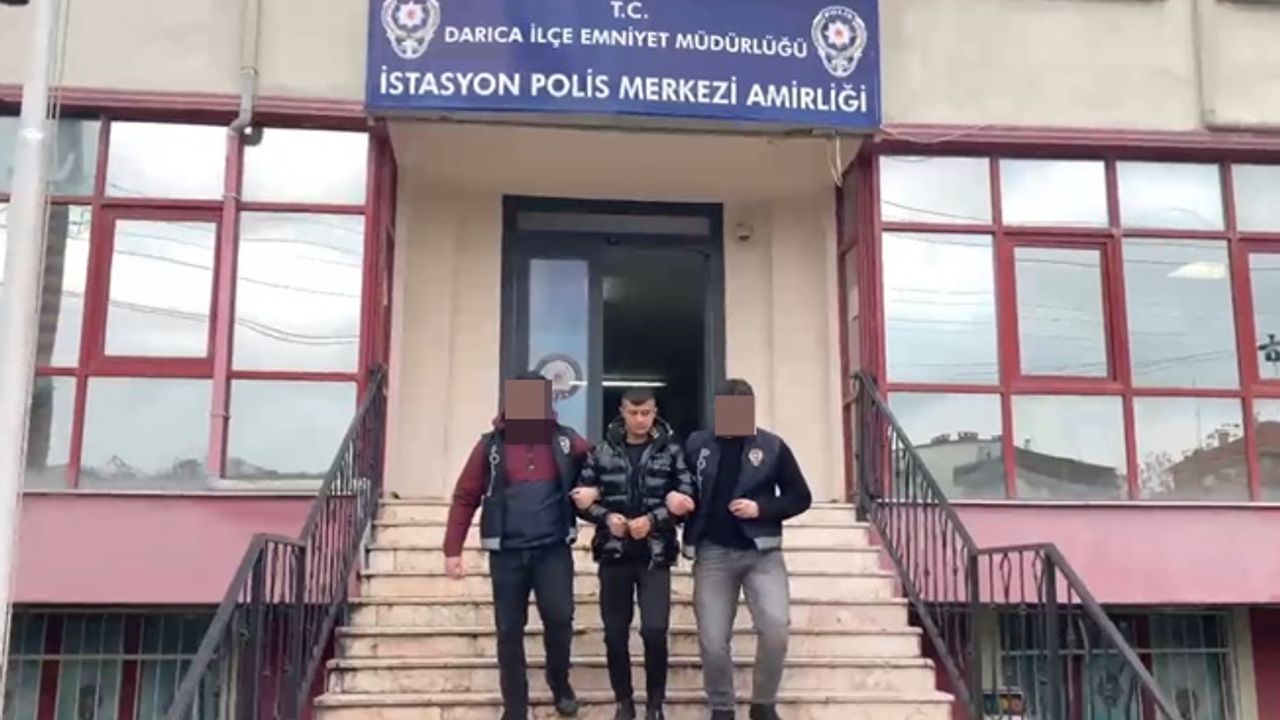 Hurdacı’daki yaralama olayına karışan şahıs Darıca’da yakalandı