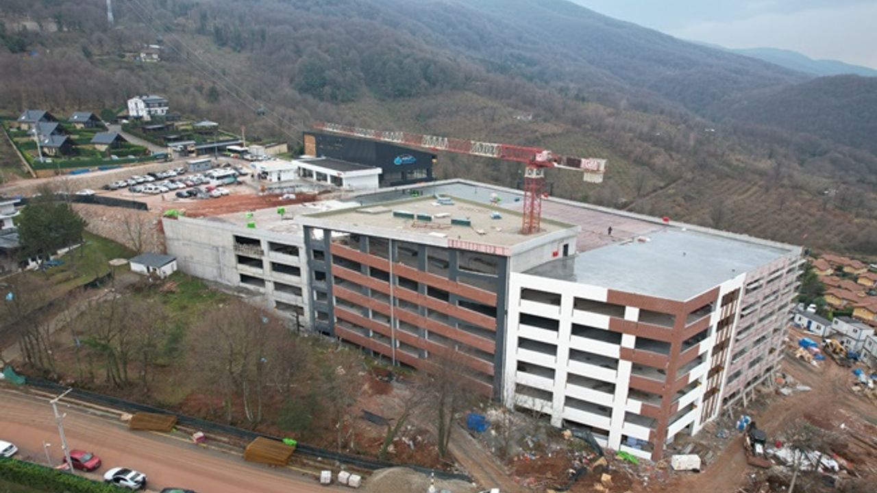 Kartepe Teleferik’te katlı otopark gün sayıyor