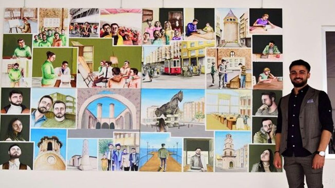 “Van Gogh çizgisinden Darıca” sergisi  yarın Gebze Center'de