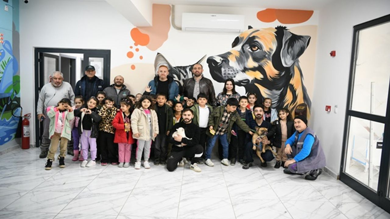Akçakoca İlkokulu minikleri, sevimli dostlarımızla buluştu