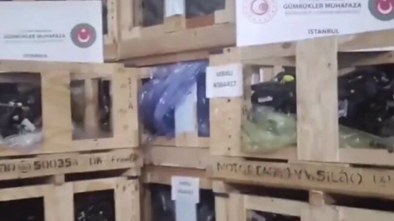 Gümrükler Muhafaza ekiplerinden  572 milyonluk operasyon