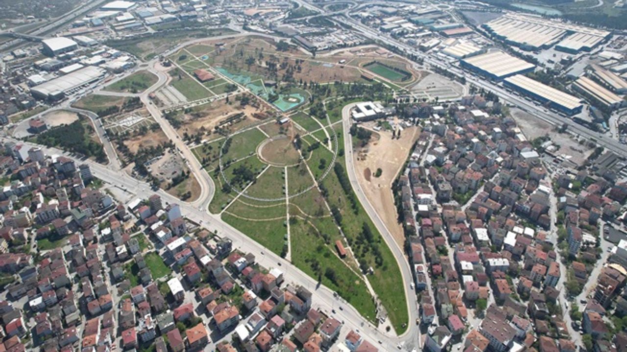 Gebze Millet Bahçesi son sürat ilerliyor