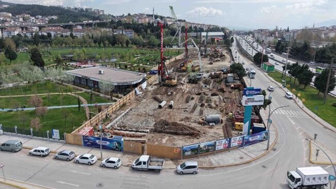 Kocaeli’nde tek seferde hayata geçirilen en büyük yatırım adım adım ilerliyor;