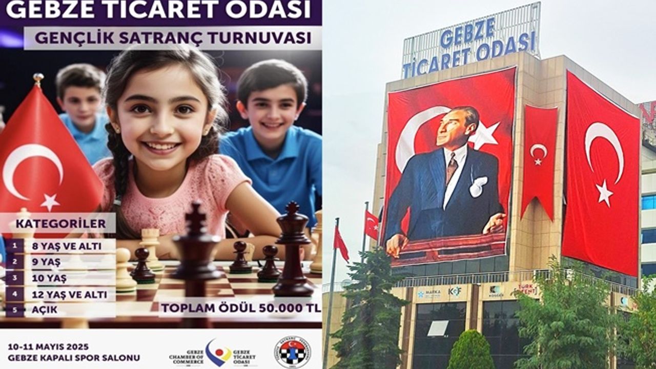 Gebze Ticaret Odası'ndan Büyük Satranç Turnuvası!