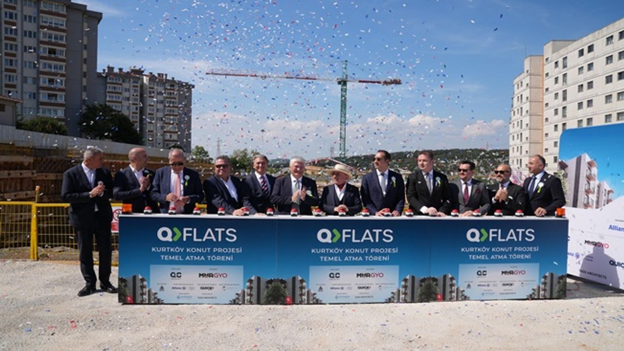 QFlats’te Temel Atıldı: Sigorta Destekli Konut Modeli Hayata Geçiyor