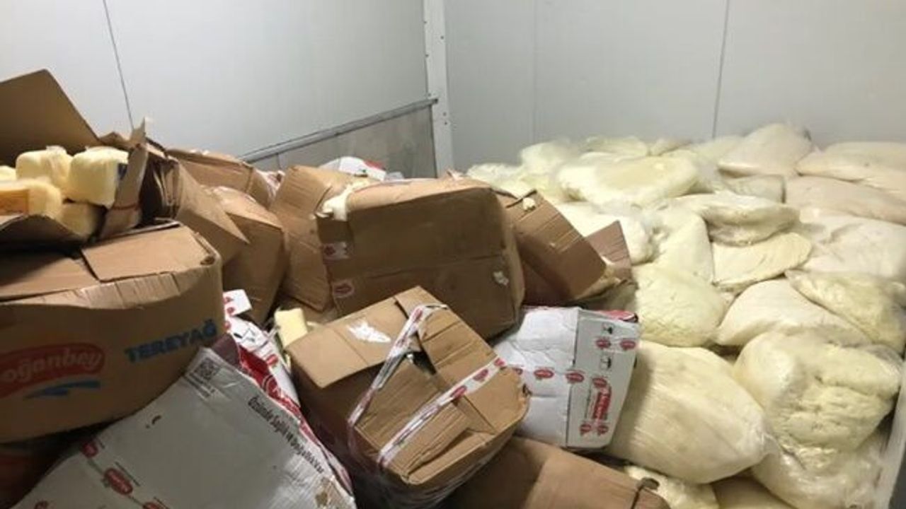 Sakarya’da 5 ton kaçak süt ürünlerine el konuldu!