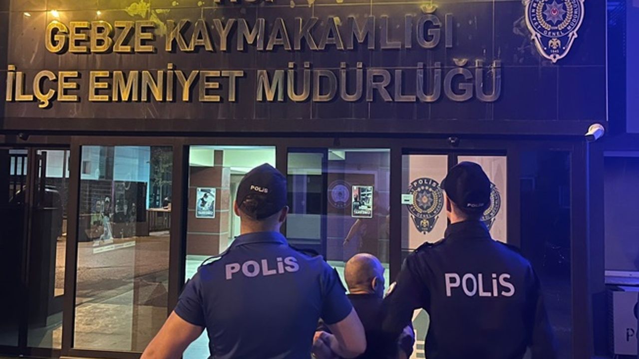 Gebze’de 18 Yıl 4 Ay Ceza Alan Hükümlü Polis Operasyonunda Yakalandı