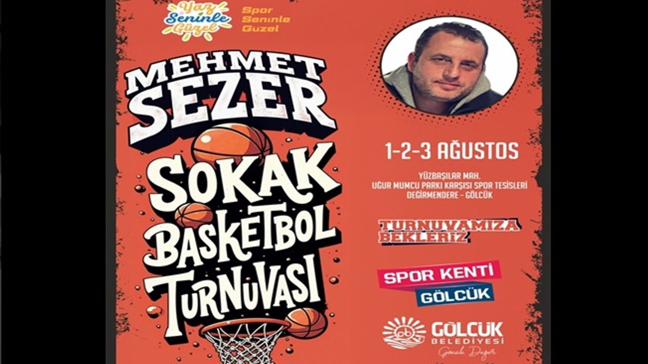 DEĞİRMENDERE SAHİLİNİ BU KEZ SOKAK BASKETBOLU HEYECANI SARACAK