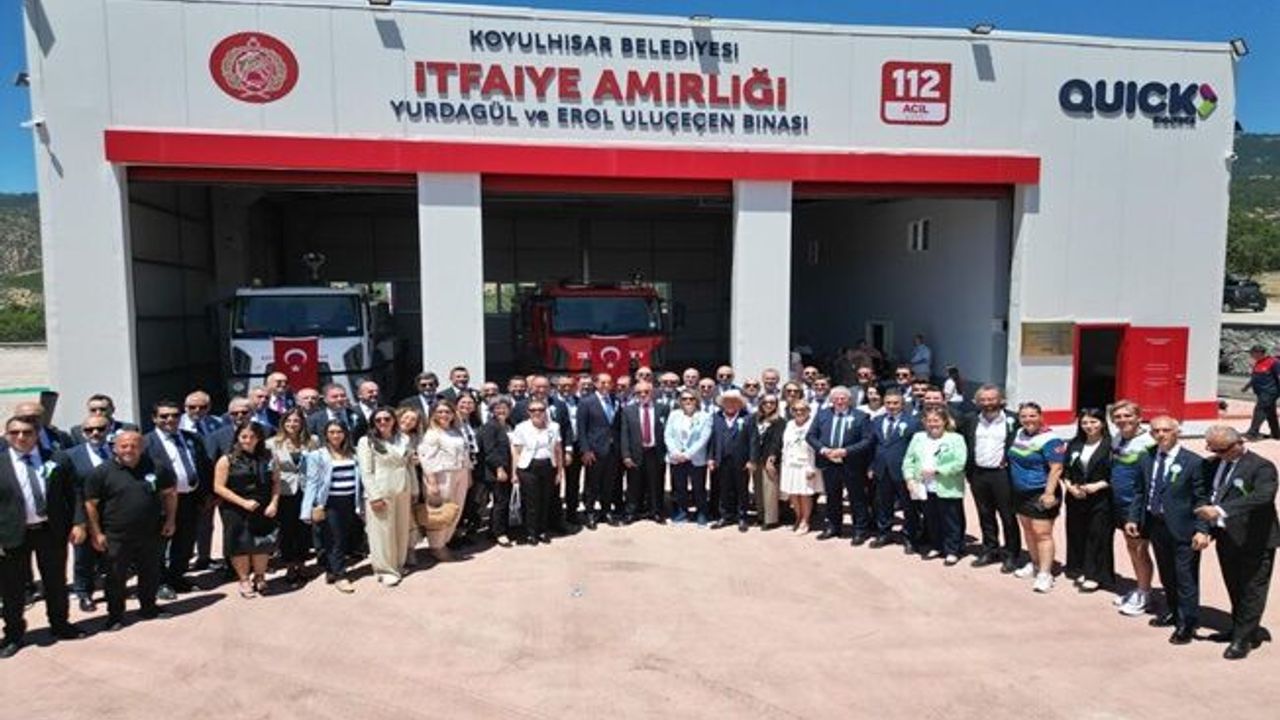 Quick Sigorta ile Kelkit Vadisi’nde yangına karşı ikinci büyük hamle: İtfaiye binası açıldı
