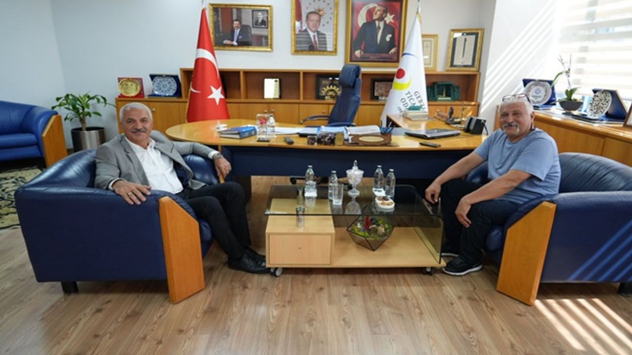 GTO Başkanı Aslantaş'a, Hürriyetçi Eğitim-Sen'den ziyaret