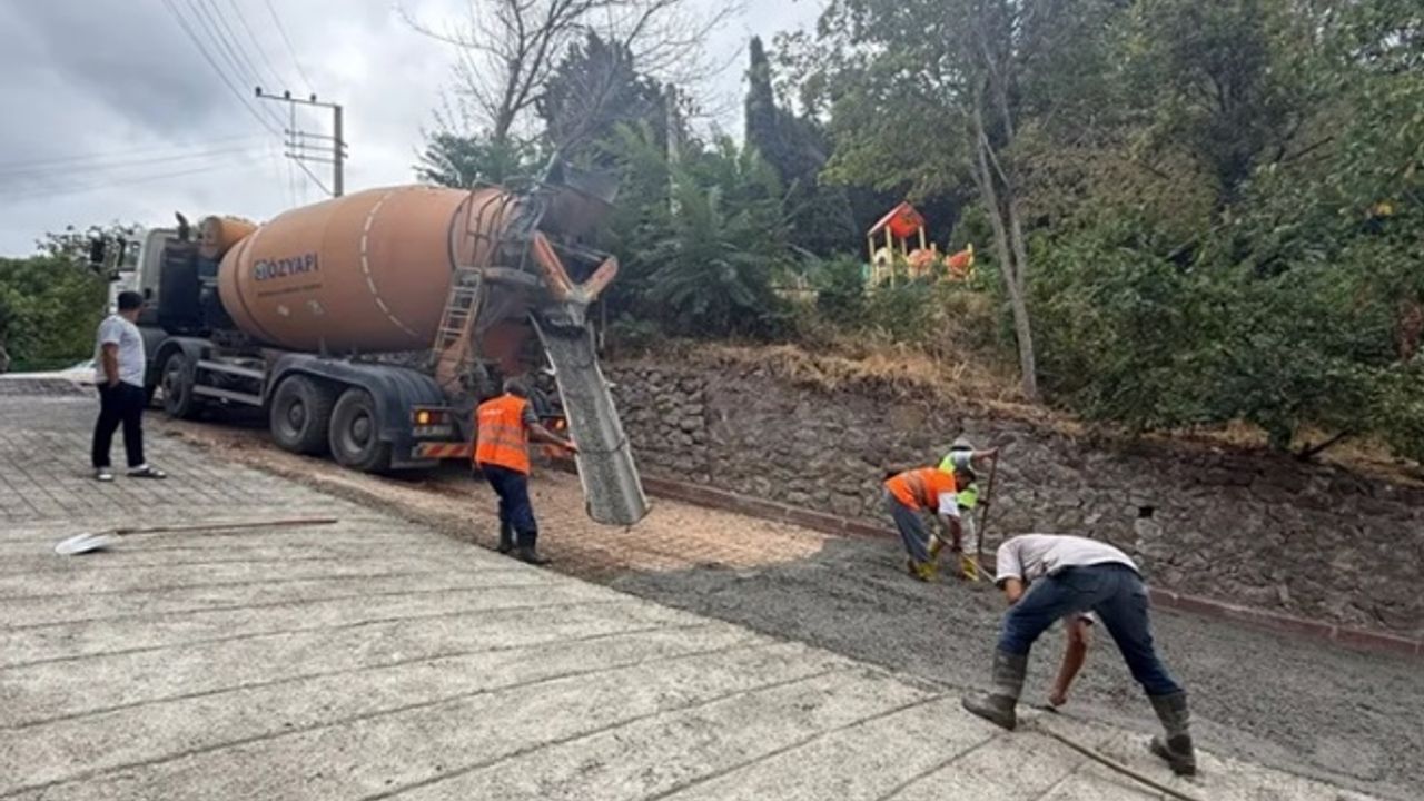 İzmit Belediyesi’nden hızlı ve etkili yol hizmeti