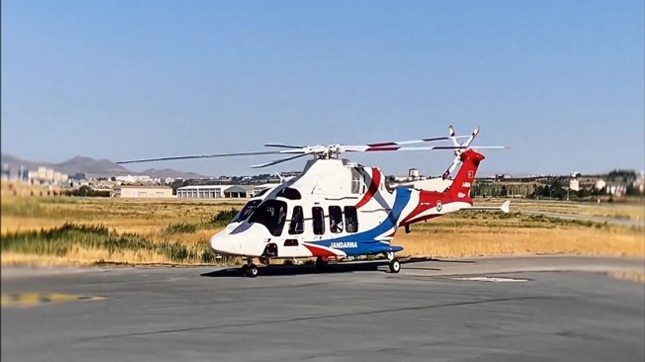 Jandarma Genel Komutanlığı’na 4. Gökbey Helikopteri Teslim Edildi